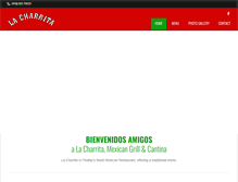Tablet Screenshot of lacharritafindlay.com